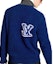 Purchase LOUIS VUITTON Sweater Wool Jacquard Crewneck Biru Klasik 1A7XOI