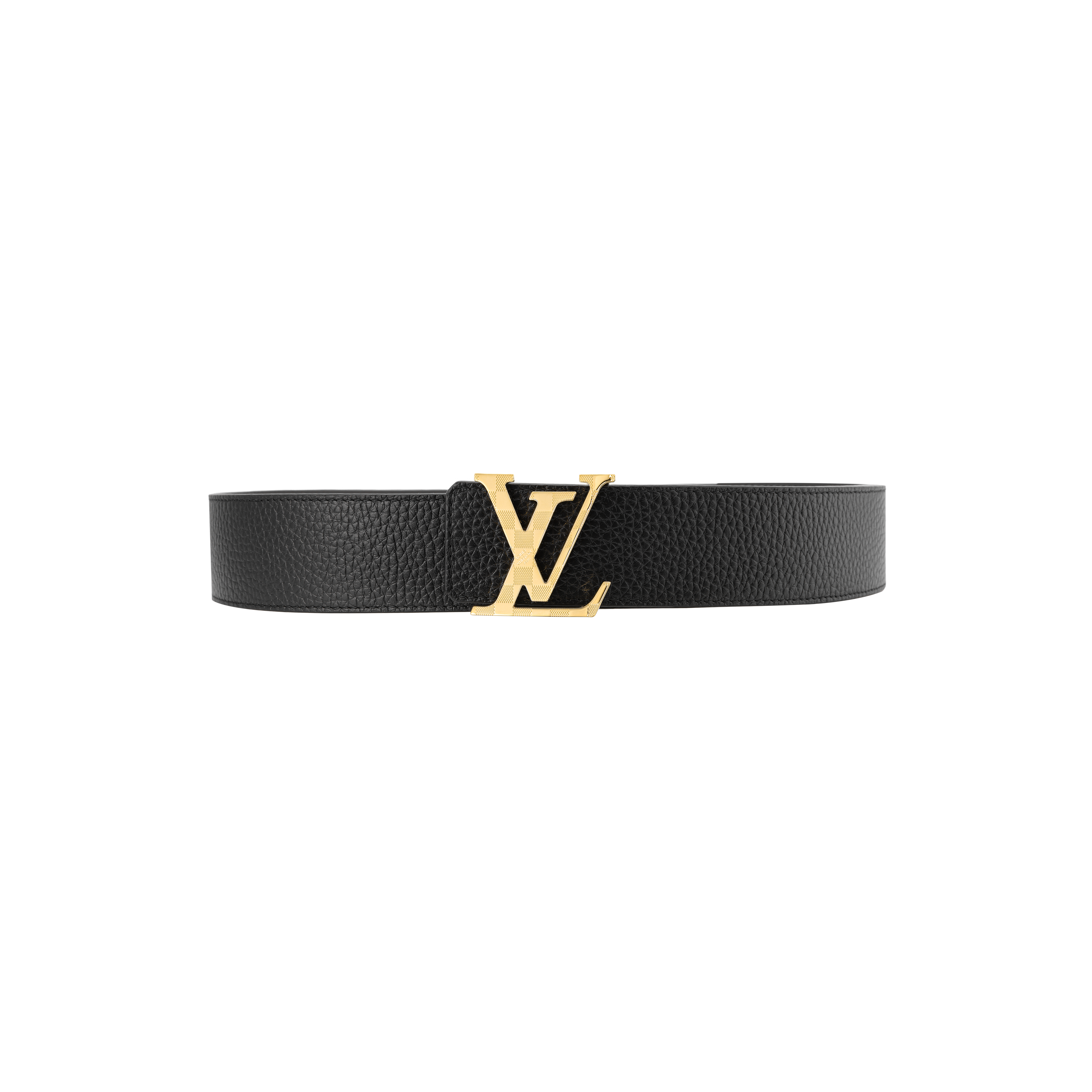 LOUIS VUITTON Classic Leather Belt 4cm. M0333