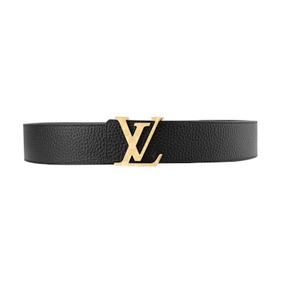 LOUIS VUITTON Classic Leather Belt 4cm. M0333