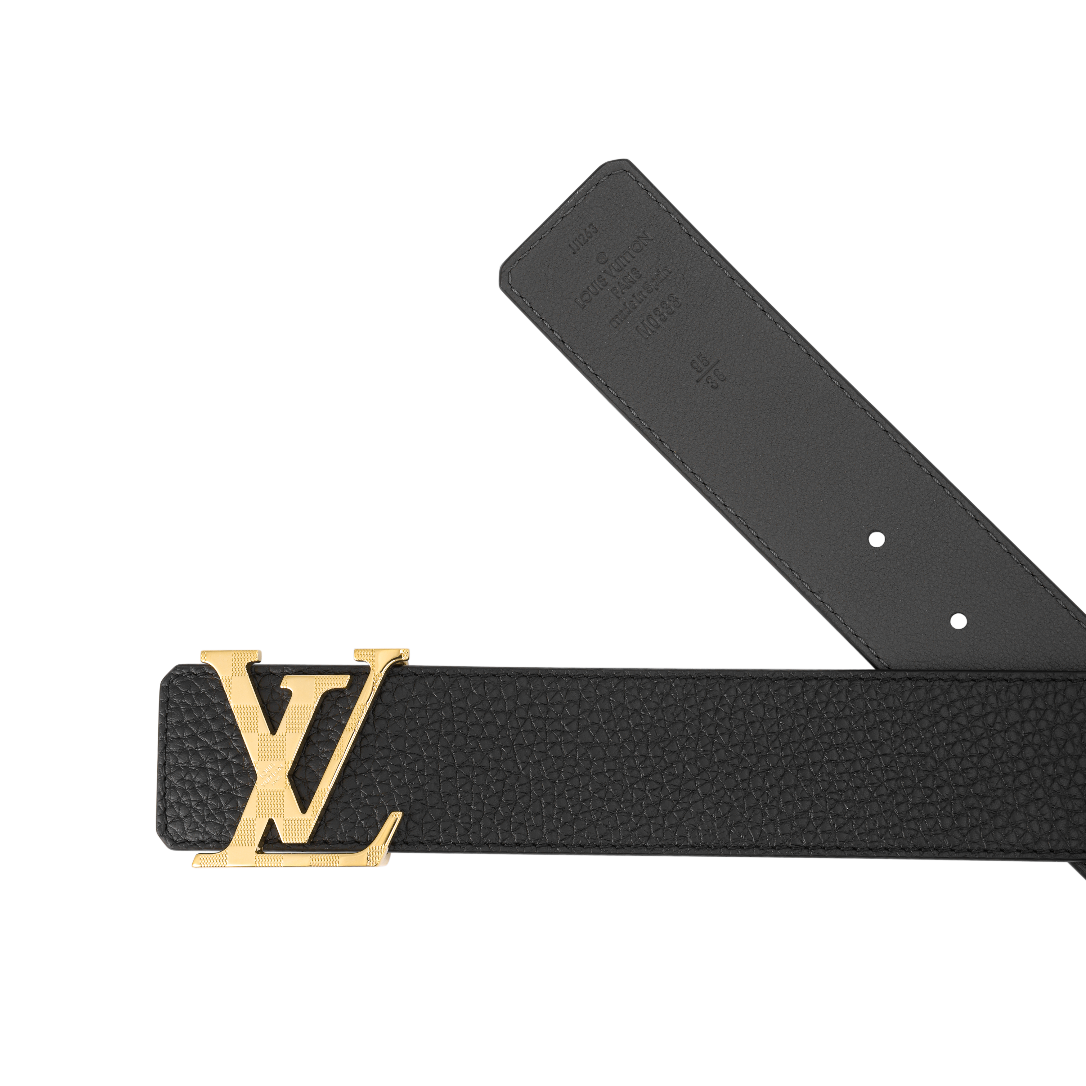 Purchase 루이비통 클래식 가죽 벨트 4cm. M0333