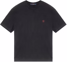 LOUIS VUITTON Classic Logo Cotton T-Shirt Black 1A1SA5 LOUIS VUITTON Classic Logo Cotton T-Shirt Black 1A1SA5
