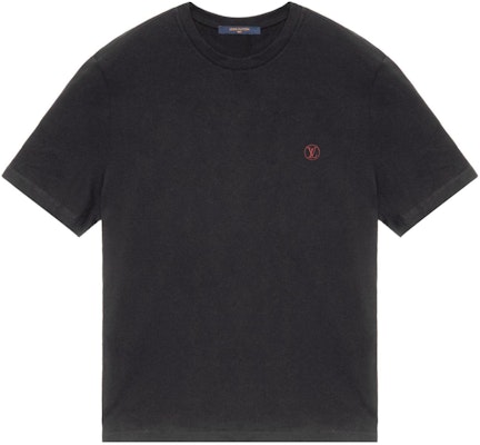 LOUIS VUITTON Kaos Katun Logo Klasik Warna Hitam 1A1SA5 Order LOUIS VUITTON Kaos Katun Logo Klasik Warna Hitam 1A1SA5