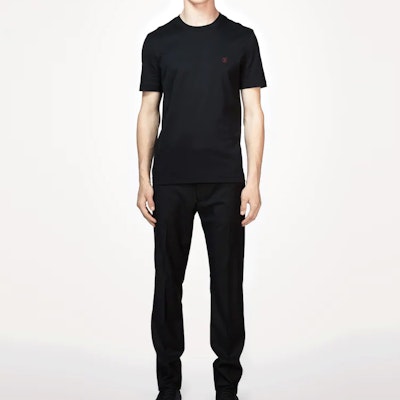 LOUIS VUITTON Kaos Katun Logo Klasik Warna Hitam 1A1SA5 Shop LOUIS VUITTON Kaos Katun Logo Klasik Warna Hitam 1A1SA5