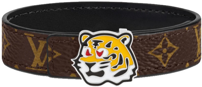 louis-vuitton-classic-logo-tiger-calfskin-bracelet-unisex-black-m8042-d