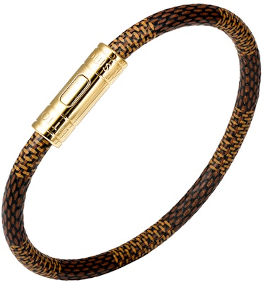 LOUIS VUITTON Gelang Logam Monogram Klasik Unisex Desain Pasangan Coklat M8137 Shop LOUIS VUITTON Gelang Logam Monogram Klasik Unisex Desain Pasangan Coklat M8137