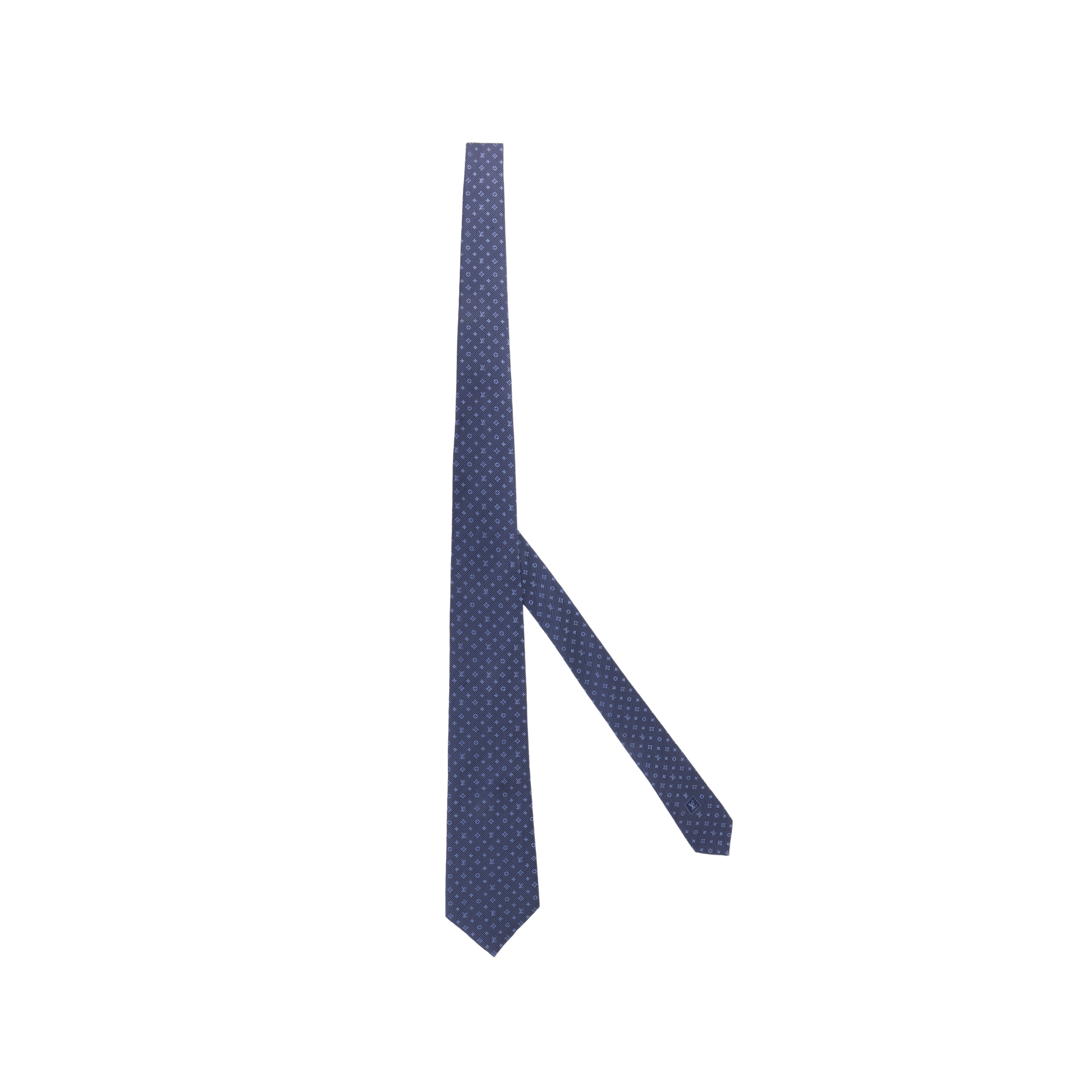 Louis Vuitton Classic Monogram Silk Tie for Men M70953