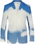 Buy LOUIS VUITTON Cloud Embossed Single-Breasted Long Sleeve Blazer Blue Men. 1A8ALJ