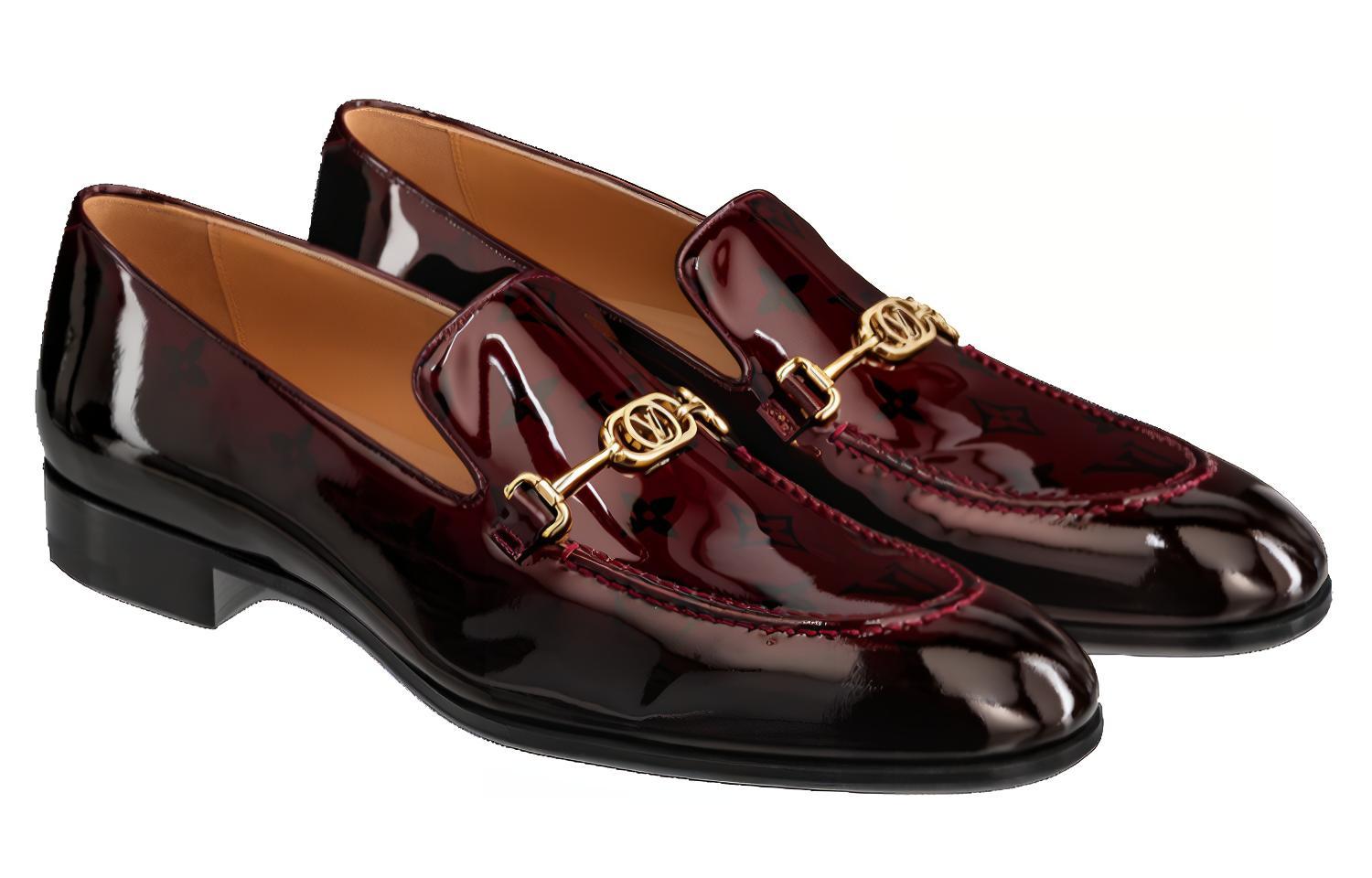 LV Club Loafer 'Burgundy Patent Leather' 圖 3