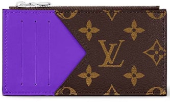 Louis Vuitton Coin Card Holder Colormania Dark Violet Louis Vuitton Coin Card Holder Colormania Dark Violet