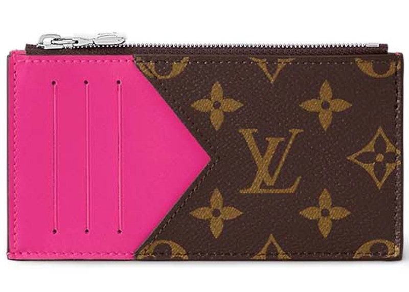 Louis Vuitton Coin Card Holder Colormania Fuchsia