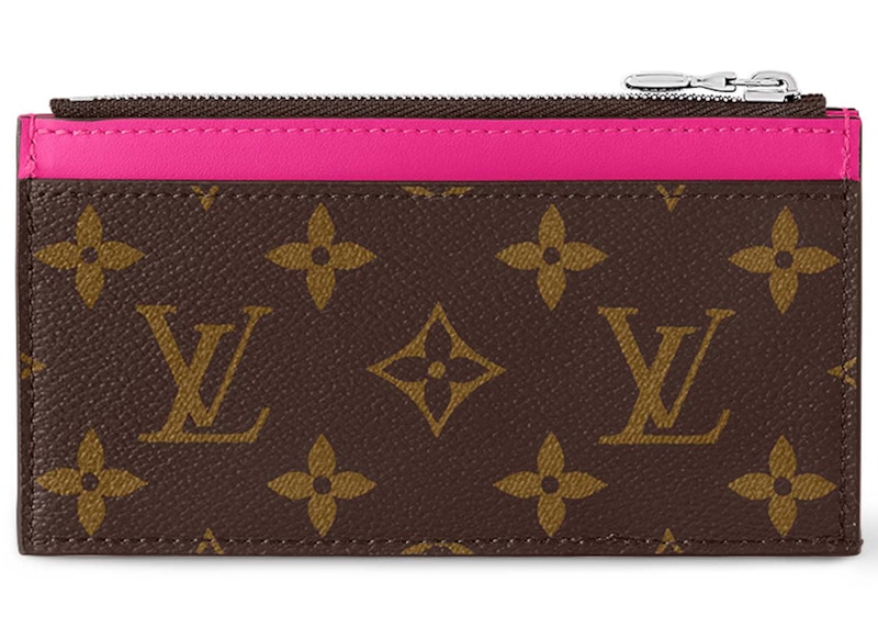 Order 路易威登硬币卡包Colormania紫红色