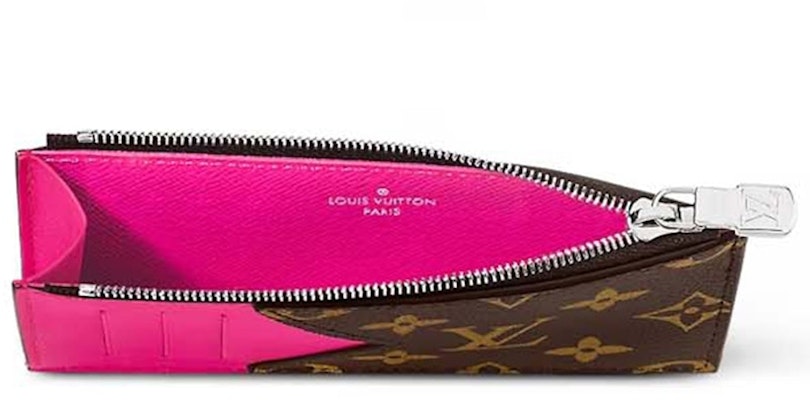 Louis Vuitton Coin Card Holder Colormania Fuchsia Lookbook Louis Vuitton Coin Card Holder Colormania Fuchsia