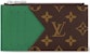 Louis Vuitton Coin Card Holder Colormania Green