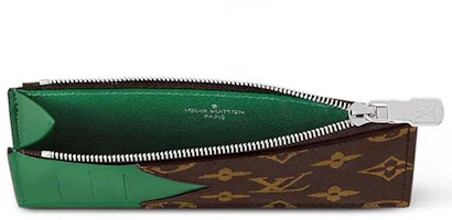 Lookbook Louis Vuitton Coin Card Holder Colormania Green