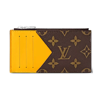 Louis Vuitton Coin Card Holder Colormania Jaune Mat