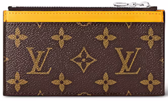 Order Louis Vuitton Coin Card Holder Colormania Jaune Mat