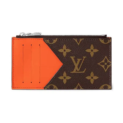 Louis Vuitton Coin Card Holder Colormania Orange