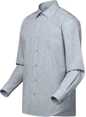 LOUIS VUITTON Cotton Logo Shirt with Pointed Collar 1AIHRR Shop LOUIS VUITTON Cotton Logo Shirt with Pointed Collar 1AIHRR