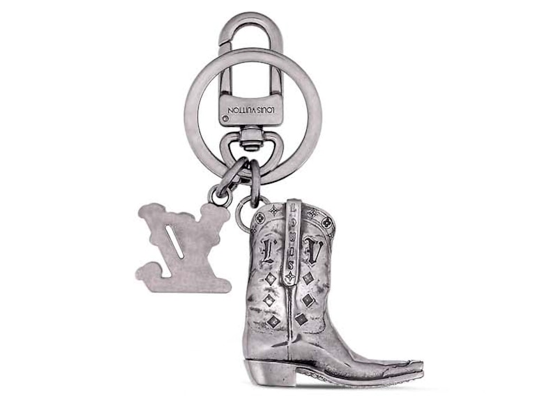 Louis Vuitton Cowboy Boot Key Holder and Bag Charm Silver 圖 2