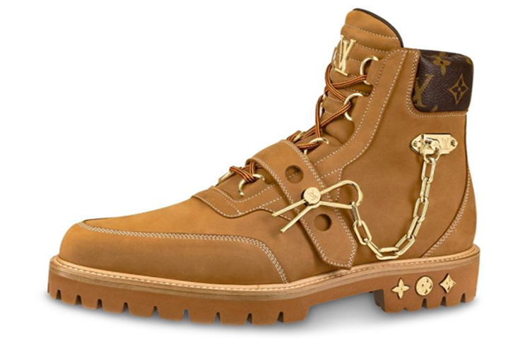 LV Creeper Ankle Boot 'Brown Suede Calfskin'