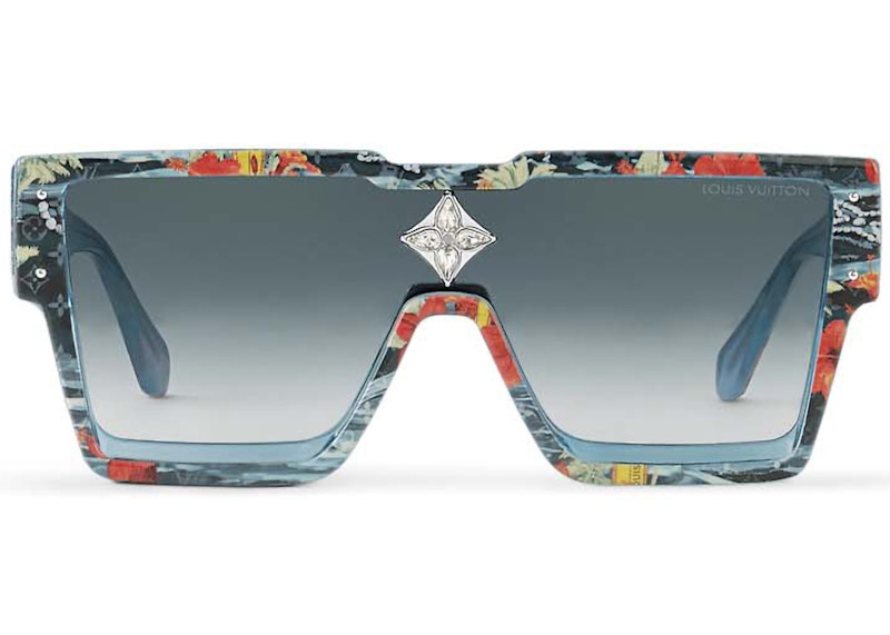 Louis Vuitton Cyclone Surfin' Monogram Sunglasses Blue (Z2202W/E) 圖 2