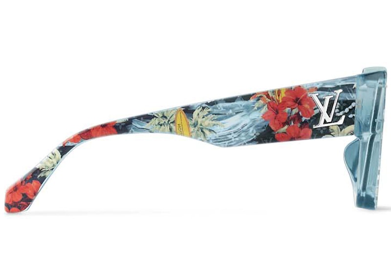 Louis Vuitton Cyclone Surfin' Monogram Sunglasses Blue (Z2202W/E) 圖 3