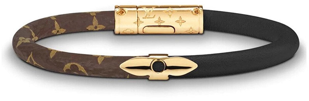 루이비통 데일리 컨피덴셜 투톤 송아지가죽 브레이슬릿, 유니섹스, 브라운 M6431F Order 루이비통 데일리 컨피덴셜 투톤 송아지가죽 브레이슬릿, 유니섹스, 브라운 M6431F