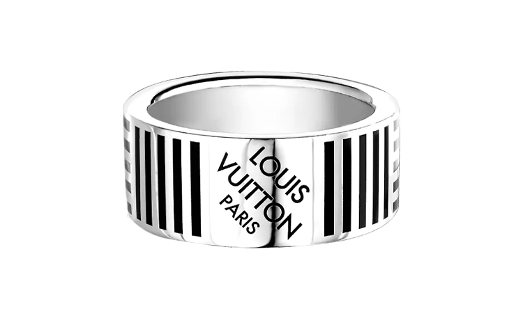 Order Cincin Lelaki LOUIS VUITTON Damier Hitam M62493+M62494