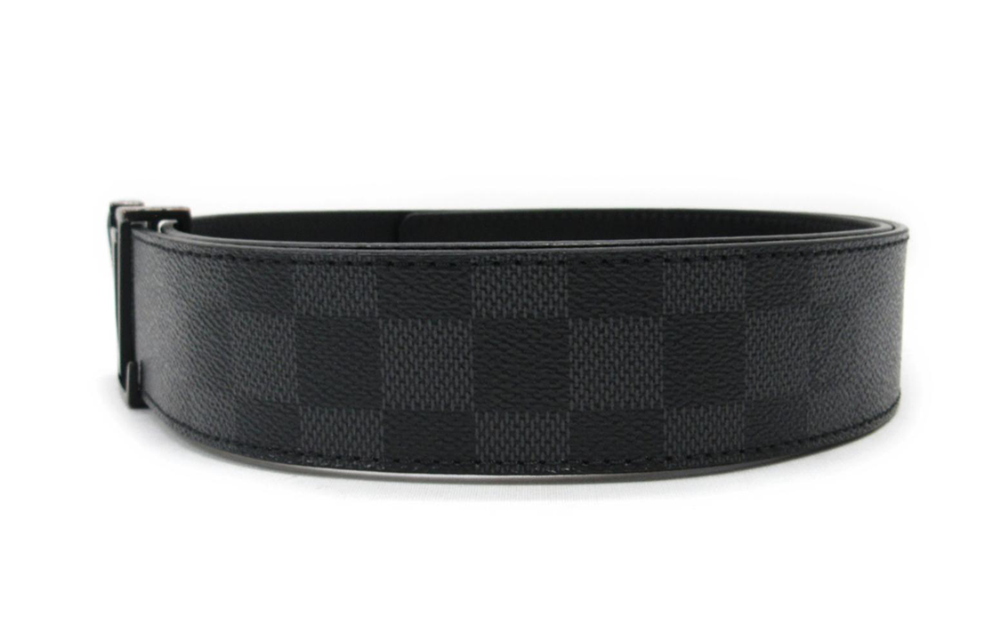 Lookbook ルイ・ヴィトン ダミエキャンバスベルト ユニセックス カップルデザイン ウエストベルト M9808