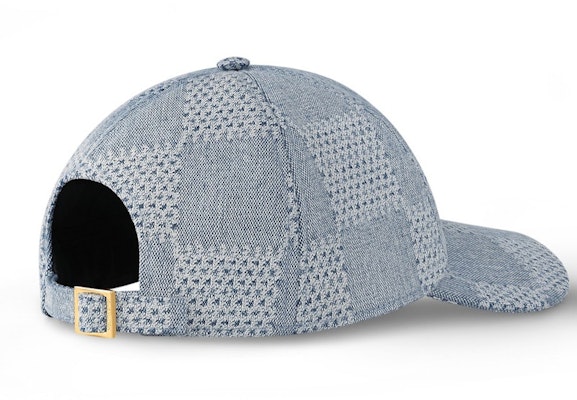 Louis Vuitton Damier Denim 3D Cap Blue Deim Order Louis Vuitton Damier Denim 3D Cap Blue Deim