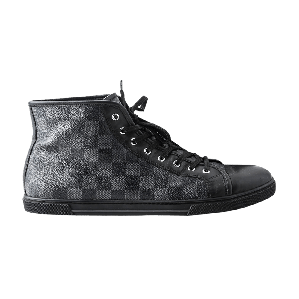 Louis Vuitton Damier Leather High 'Graphite Black' MS0181
