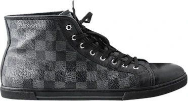Louis Vuitton Damier Leather High 'Graphite Black' MS0181 Louis Vuitton Damier Leather High 'Graphite Black' MS0181