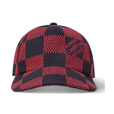 Louis Vuitton Damier Pop Cap Red