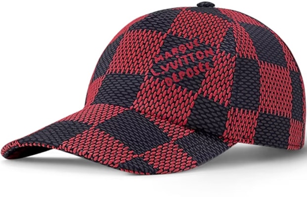 Louis Vuitton Damier Pop Cap Red Lookbook Louis Vuitton Damier Pop Cap Red