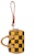 Louis Vuitton Damier Pop Mini Speedy Bag Charm Yellow