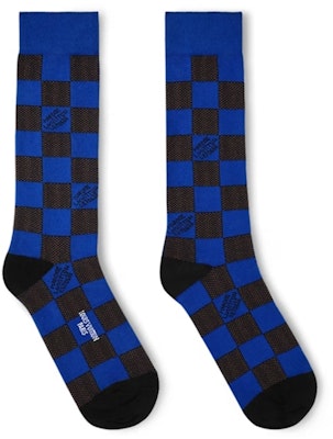 Louis Vuitton Damier Pop Socks Blue Buy Louis Vuitton Damier Pop Socks Blue
