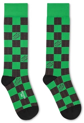 Louis Vuitton Damier Pop Socks Green Buy Louis Vuitton Damier Pop Socks Green