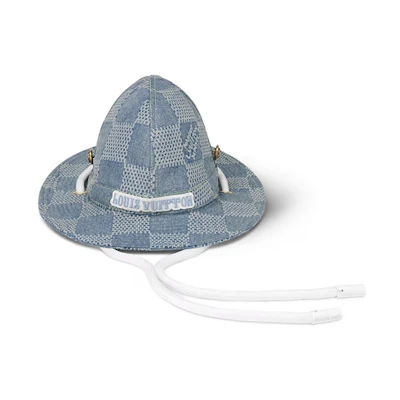Louis Vuitton Dandy Bucket Hat Denim Blue