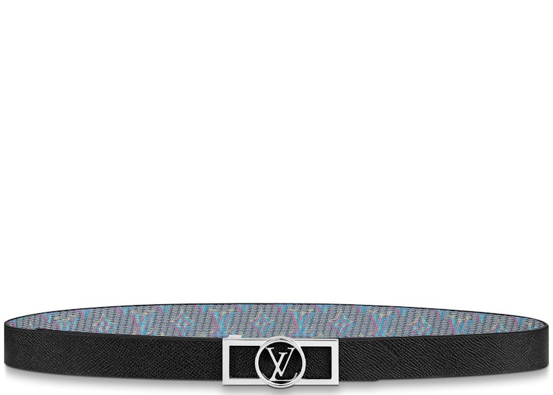 Order Cinturón Reversible Louis Vuitton Dauphine Monograma LV Pop 25MM Azul/Marino