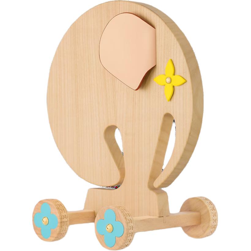 Order 루이비통 장식용 코끼리 피규어 우드 컬러 GI0906