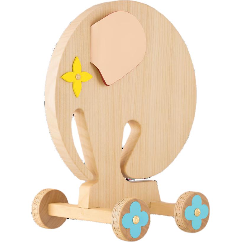 Shop 루이비통 장식용 코끼리 피규어 우드 컬러 GI0906