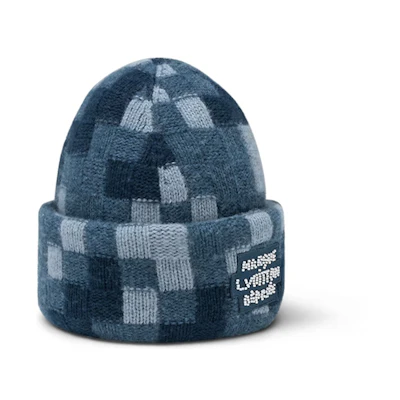 Louis Vuitton Denim Beanie Blue