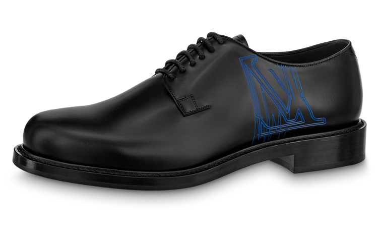 Louis Vuitton Derby 'Black Blue' 1ABNDX