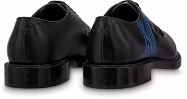 Lookbook 루이비통 블랙 블루 더비 (Louis Vuitton Black Blue Derby) 1ABNDX