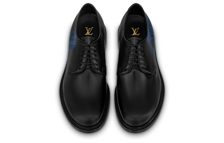 Shop Louis Vuitton Derby ''Schwarz Blau'' 1ABNDX