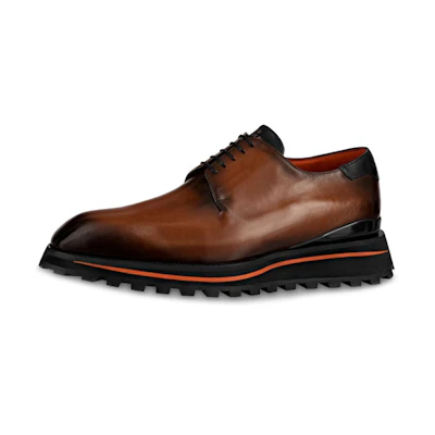 LV Derby Goncourt Shoes 'Cognac'