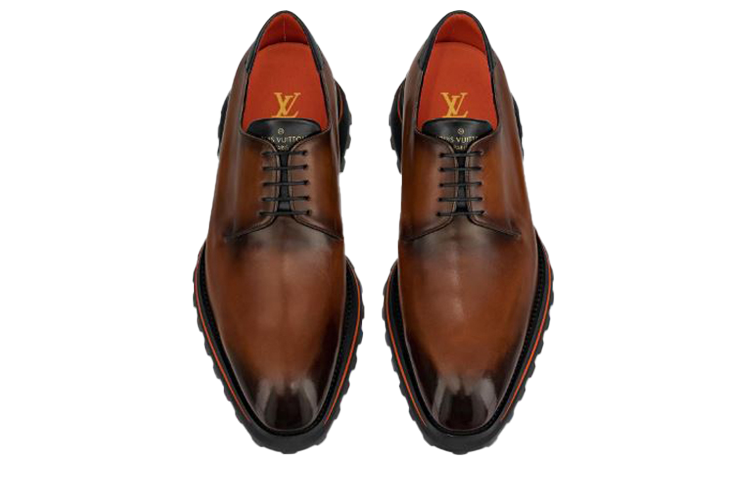 Lookbook 路易威登德比Goncourt皮鞋 '深橙干邑色' 1A5Y5B