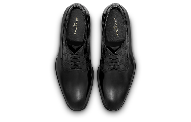 LV Derby Shoes 'Black' 圖 3