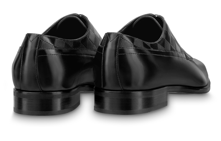 Shop Louis Vuitton Derby Schuhe ''Schwarz'' 1AA2KU