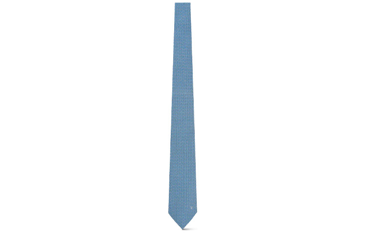 LOUIS VUITTON Diamonds Light Blue Tie M71209